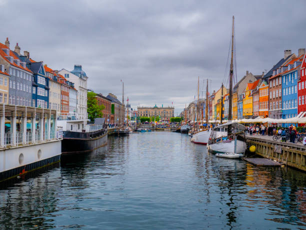 istock Nyhavn in Copenhagen, Denmark, on a cloudy summer day 2201946667