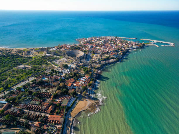 istock Aerial view of Side in Antalya. 2201952903