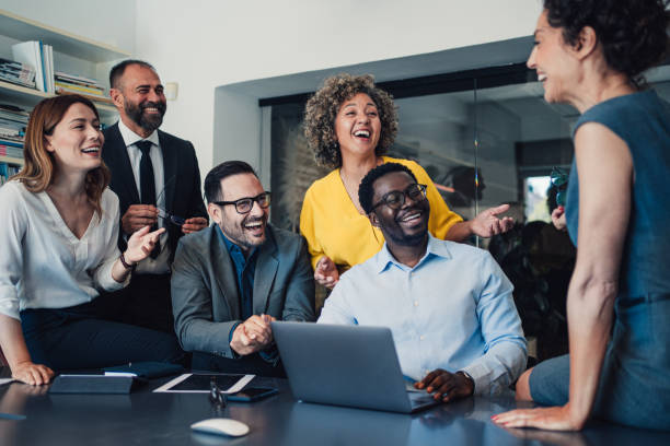 istock Business persons on meeting in the office. 2201993883