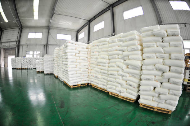 istock Cotton textile factory equipment is in operation 2202012218