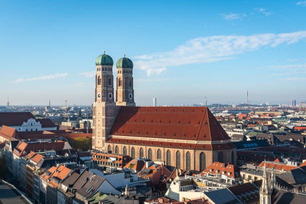istock Frauenkirche church in Munich, Germany 2202027265