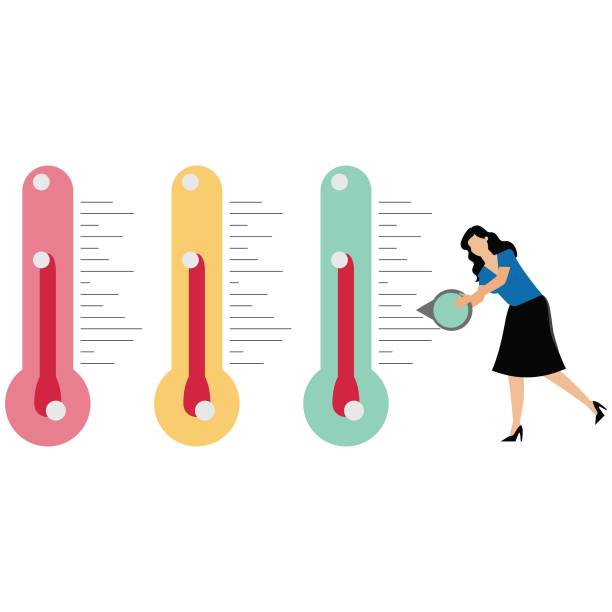 istock Hemoglobin A1c test with level indicator, managing blood sugar to prevent metabolic disorder syndrome, keep blood glucose level in normal position 2202029131
