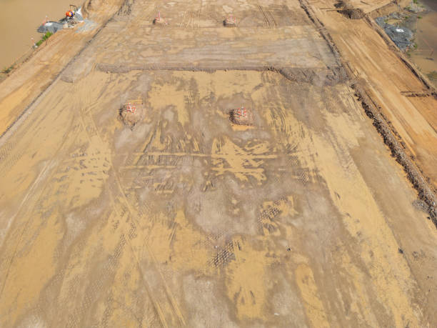 istock Road infrastructure project flooded after heavy rain 2202029489