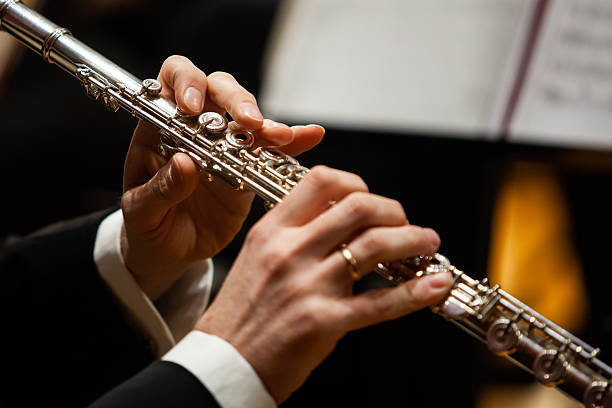 istock Hands of a musician playing the flute 2202029758