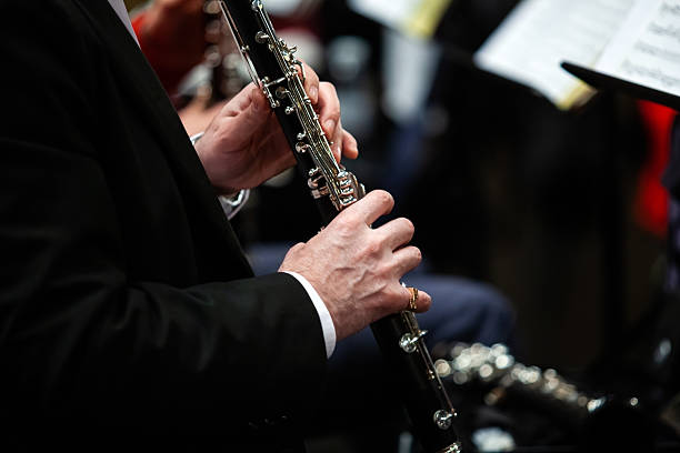 istock Hands of a musician playing the clarinet 2202029761