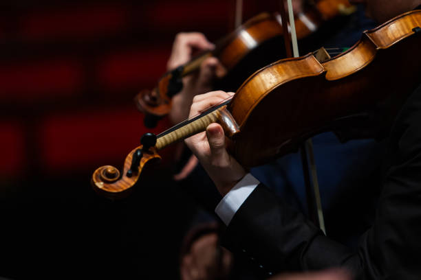istock Hand of a musician playing the violin 2202029766