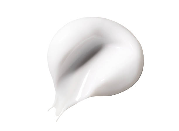 istock cosmetic sample smear of cream on white background 2202032946