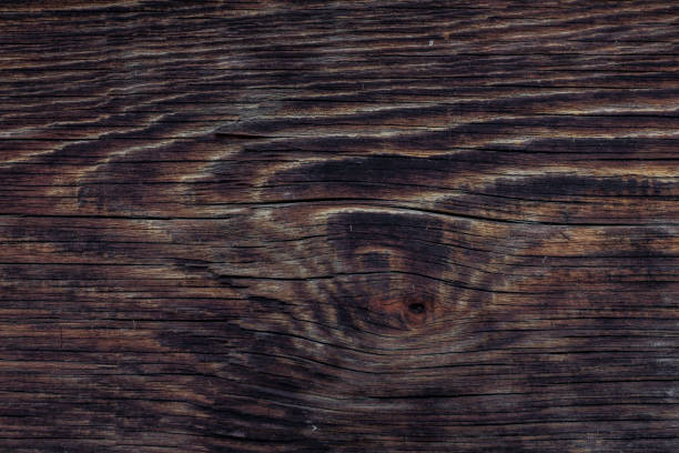 istock Detailed texture of weathered wood featuring natural grain patterns and dark tones 2202034014