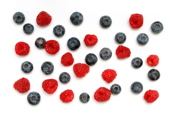 istock Fresh Blueberries and Raspberries - Healthy and Delicious Snack 2202041027