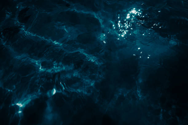 istock dark sea water, top view, close up 2202043207