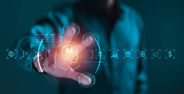 istock Man Controlling AI Technology for Daily Life Applications 2202049573