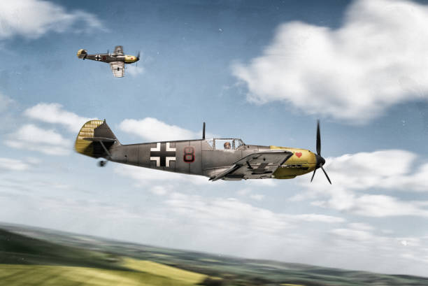 istock World War Two German Bf109 Fighter Plane, Scale Model Photography 2202065916
