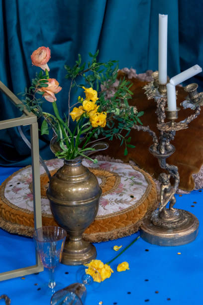 istock A Touch of Spring: Flowers in a Vintage Vase 2202066358