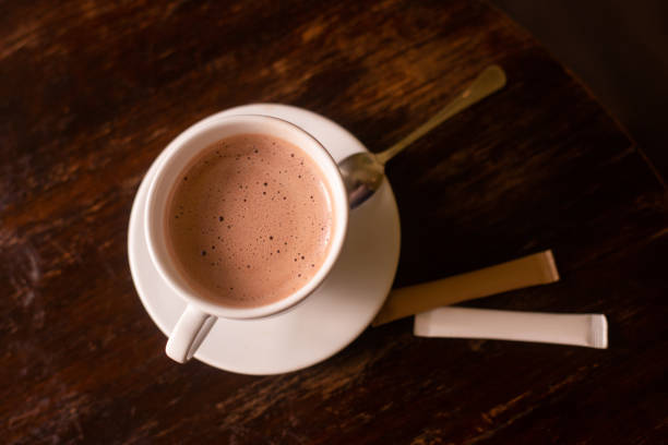 istock a cup of fragrant coffee in a restaurant on the table 2202068934