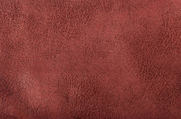 istock Close up high resolution photo of red leather material texture 2202072606