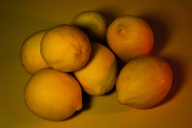 Lemon is a citrus fruit, the fruit of a small evergreen tree, Citrus limon, of the rue family. Lemons have a bright citrus flavor, very tart due to the acidity of the fruit.