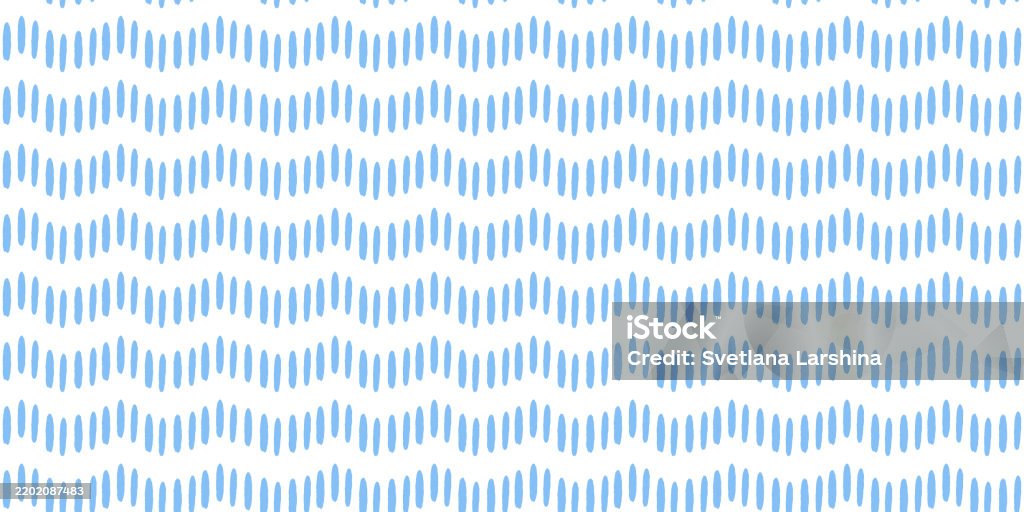 Dashes Water Pattern Simple Rain Pattern Small Dash Seamless Pattern Of Blue Water Drops On ...