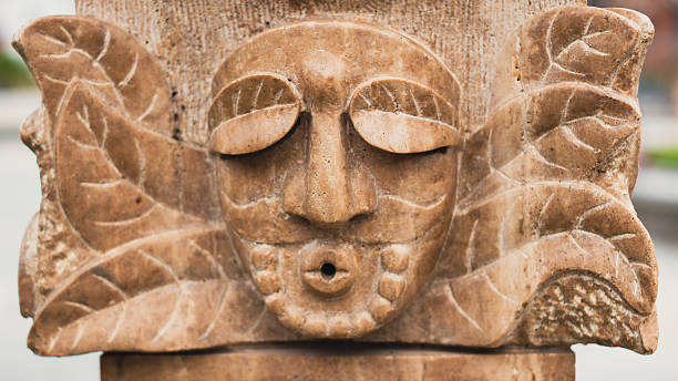 African mask from Ghana.