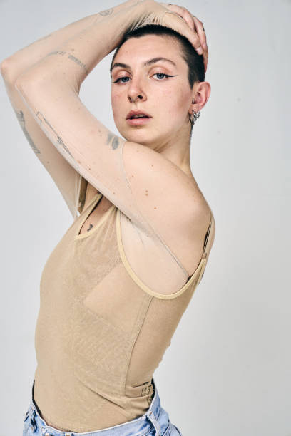 istock Fierce and Fashionable: A Young Woman’s Editorial Moment 2202095985