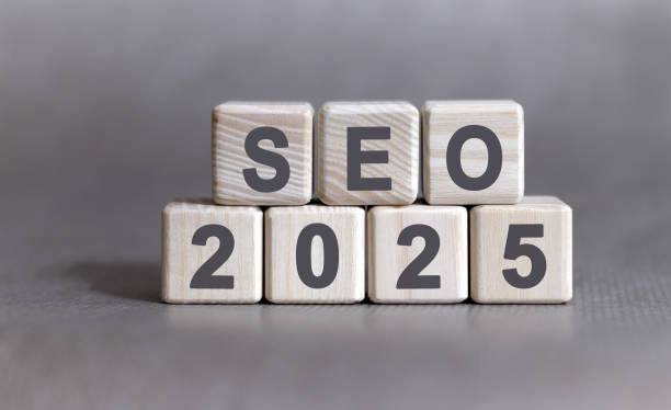 istock Seo 2025 on wooden cubes text on a background 2202101991