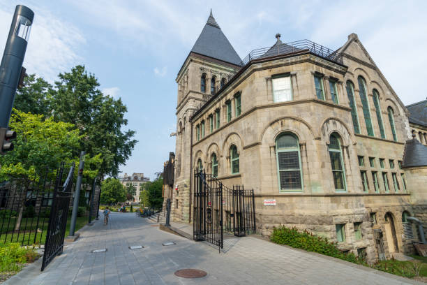 The University College Building completed in 1859 at the St George Campus of The University of Toronto