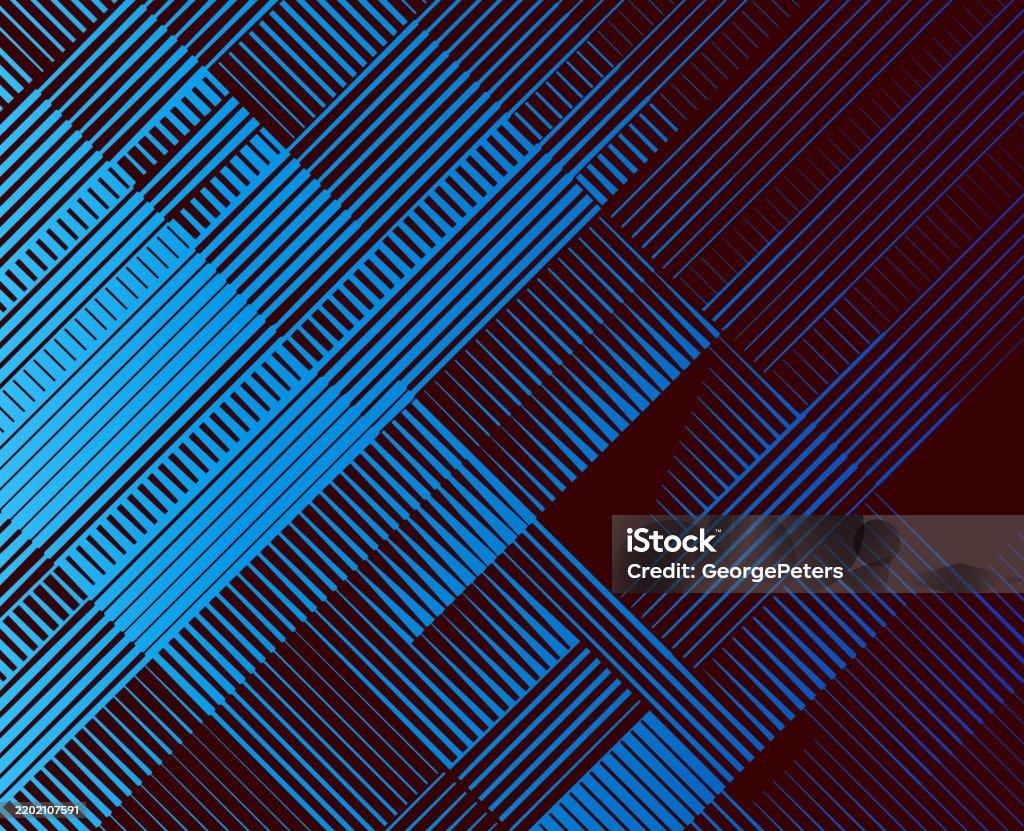 Striped Abstract Background With Slanted Rectangles Stock Illustration ...