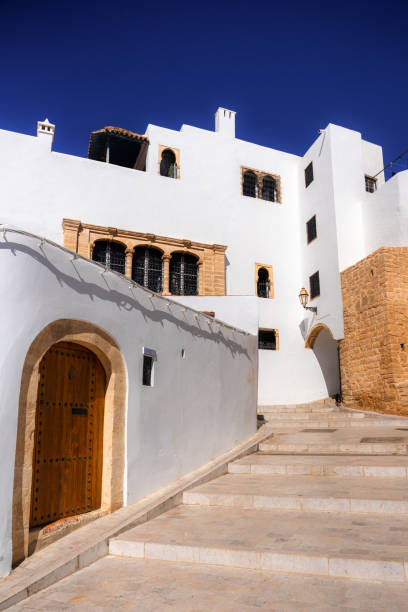 istock Traditional Whitewashed Architecture of the Kasbah in Rabat, Morocco 2202113831