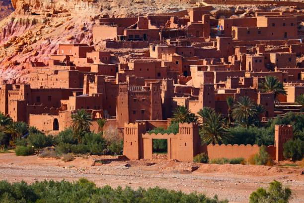 istock Ait Benhaddou clay town in Morocco 2202122091