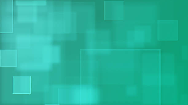 istock Moving squares on blue background. - 4K Stok photo 2202124163