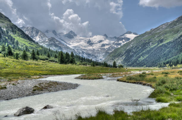 istock Valley in the Swiss Alps 2202127805