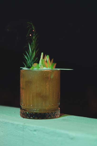 istock Sunset-Inspired Cocktail with Orange and Grenadine 2202133419