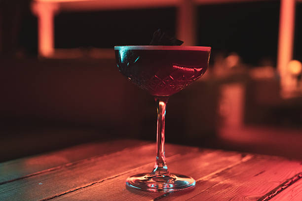 istock Refreshing Cocktail Served in a Stylish Glass 2202133959