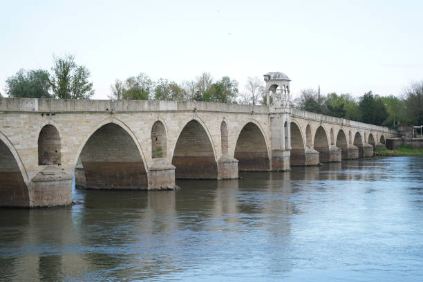 istock Meric Bridge over Meric River, Edirne, Turkiye 2202135842