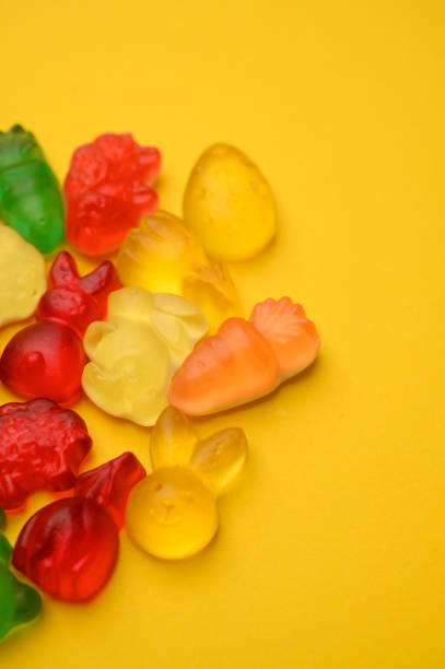 istock Close-Up of Colorful Gummy Easter Candies. 2202136281