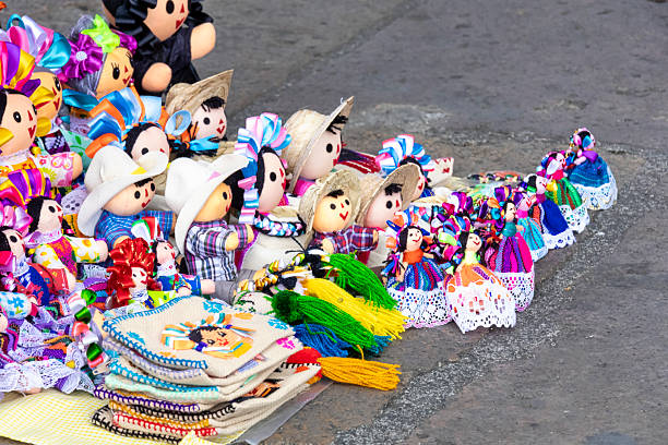 istock Lele Mexican doll in street stall 2202137782
