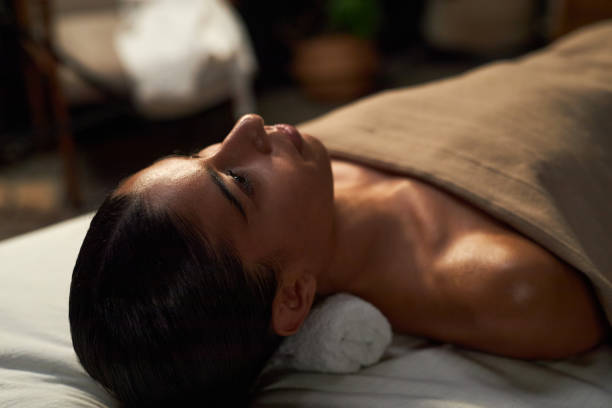 istock Relaxing Spa Treatment for Rejuvenating Mind and Body 2202137937