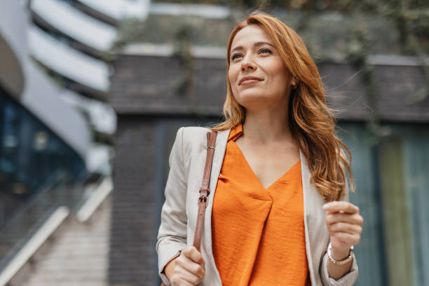 istock Professional Woman Exploring City Environment 2202142060