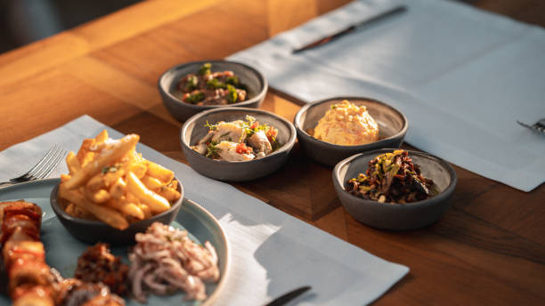 istock turkish Kebab Feast with Fresh Vegetables 2202142709