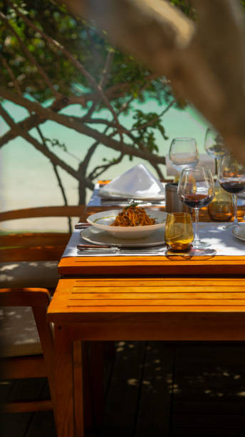 istock Freshly Cooked Pasta with Parmesan and Basil – Restaurant Ambience 2202144251