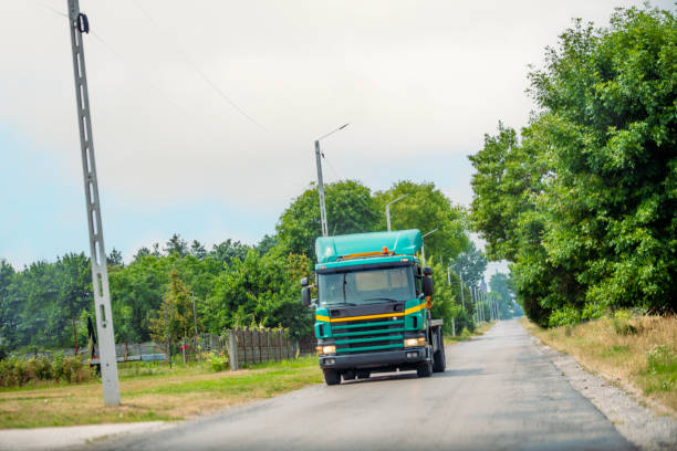 istock A semi-truck driving on the highway 2202144448