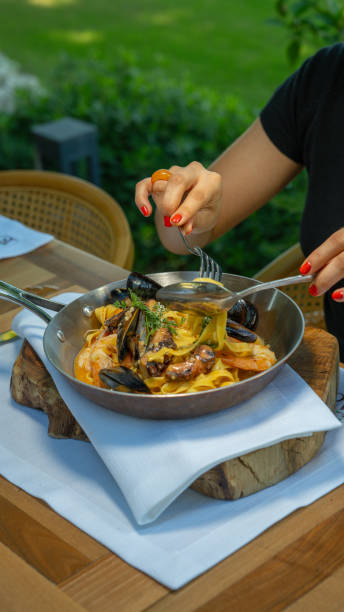 istock Coastal-Inspired Fish Menu Perfect for a Fine Dining Experience 2202145955