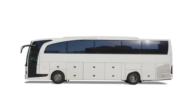 istock White Tour Bus Cut Out 2202146219