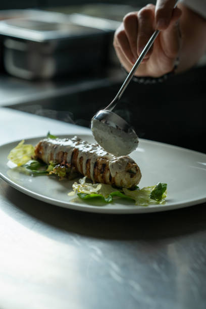 istock Coastal-Inspired Fish Menu Perfect for a Fine Dining Experience 2202146922