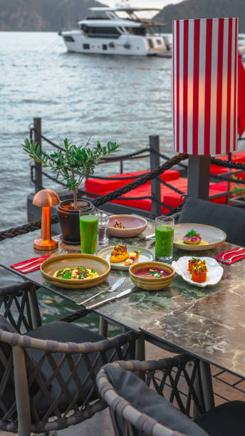 istock Balanced Diet Menu with Organic and Fresh Superfoods 2202147703