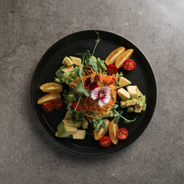 istock Delicious Salad Bowl with Seasonal Veggies 2202148668