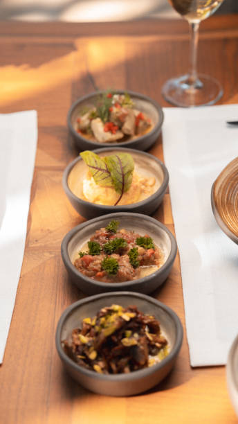 istock Delicious Turkish Meze Selection on a Wooden Table 2202150238