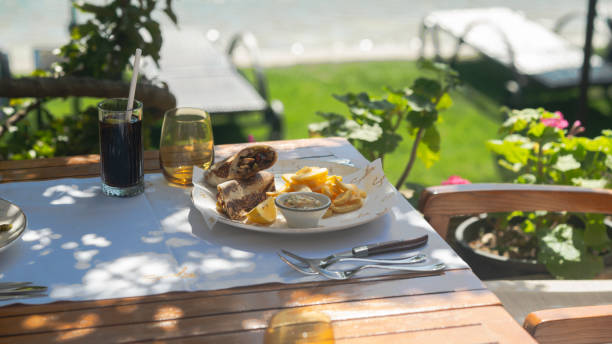 istock Tasty Steak with Seasoned Sides 2202150313