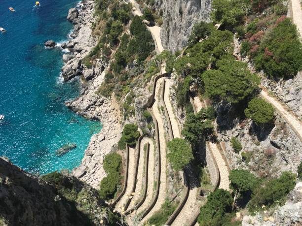 istock Winding Roads of Capri 2202152939