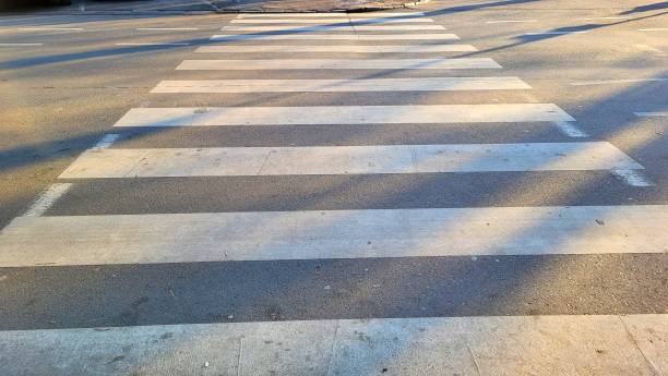 istock A street with a zebra crossing 2202153210