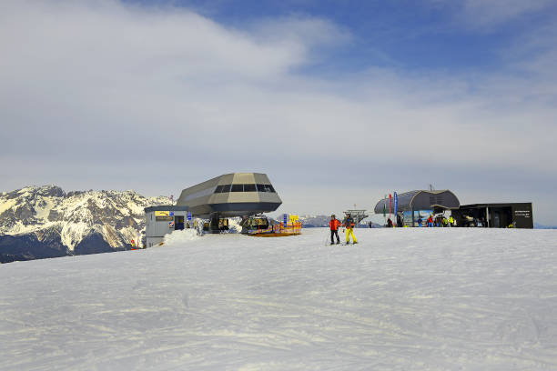 Ski Amade - Reiteralm summit in the holiday region Schladming-Dachstein. Very popular ski resort in Austria
